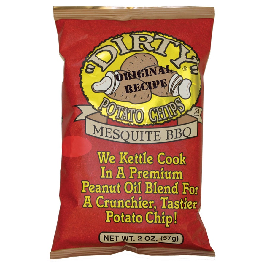 Chips, Potato, Mesquite BBQ, Kettle Cooked, Single-Serve,25 - 2 OUNCE