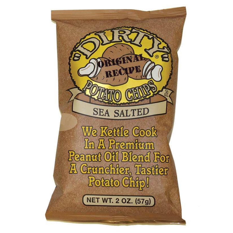 Chips, Potato, Sea Salt, Kettle Cooked, Single-Serve,25 - 2 OUNCE