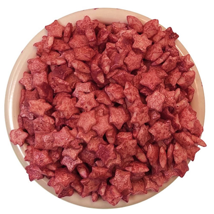 Sprinkles, Star Shaped, Red,6 - 8 OUNCE