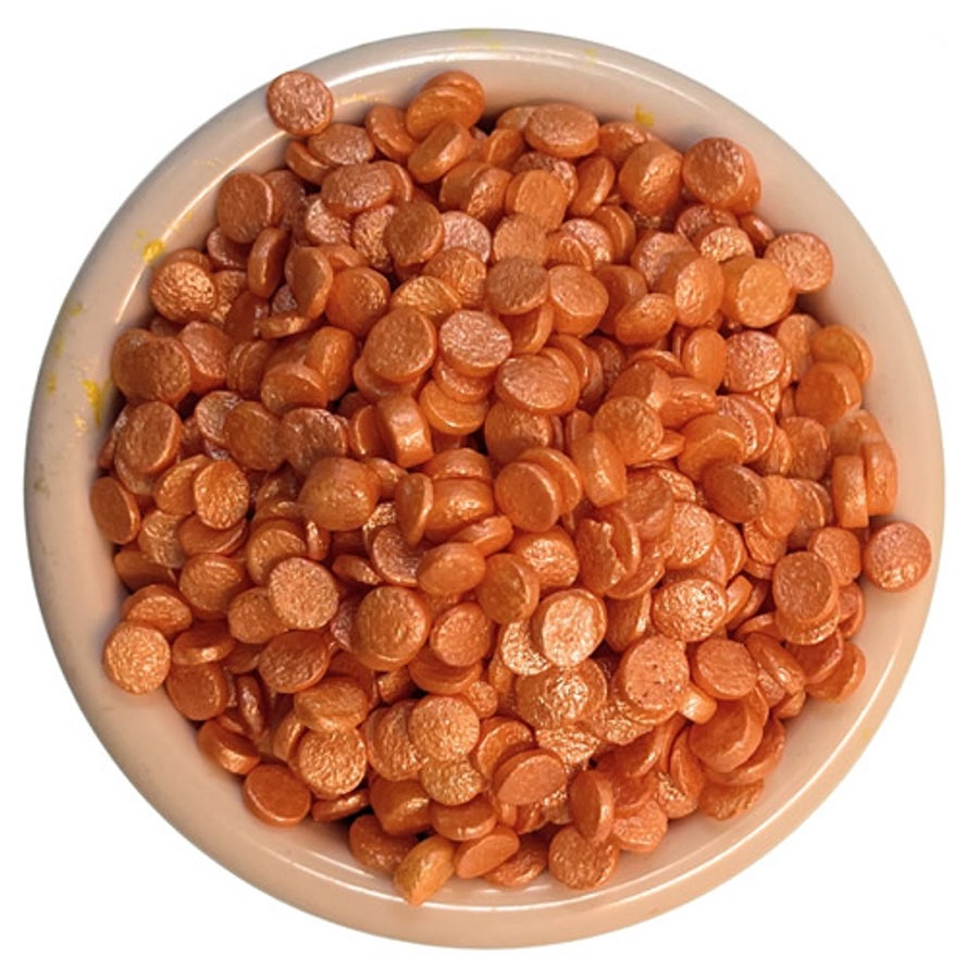 Sprinkles, Confetti, Orange,6 - 8 OUNCE