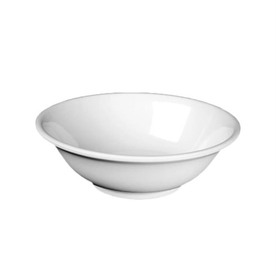 Bowls, Nustone, 30 Ounce Melamine, White, Rimless, Undecorated,12 - 1 EACH