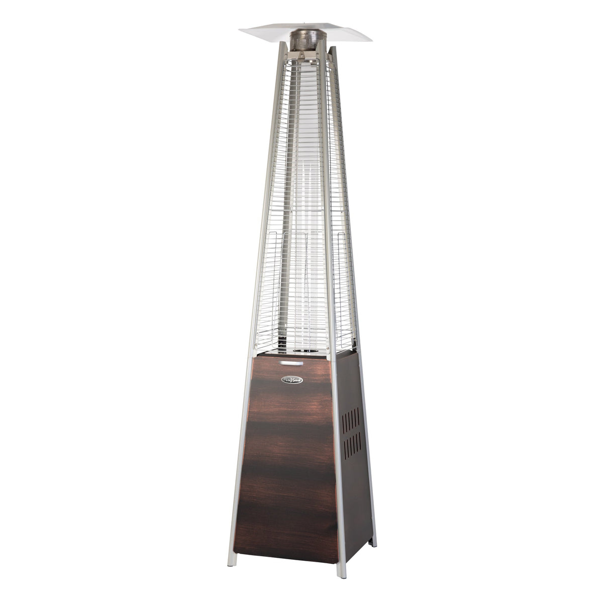 Heater, Patio, Pyramid, Brushed Bronze,1 - 1 EACH