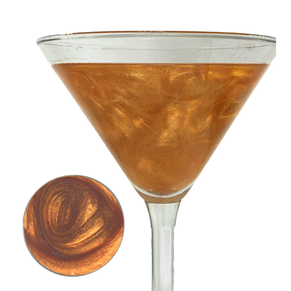 Glitter, Cocktail, All-Natural, Copper,12 - 28 Gram Avg