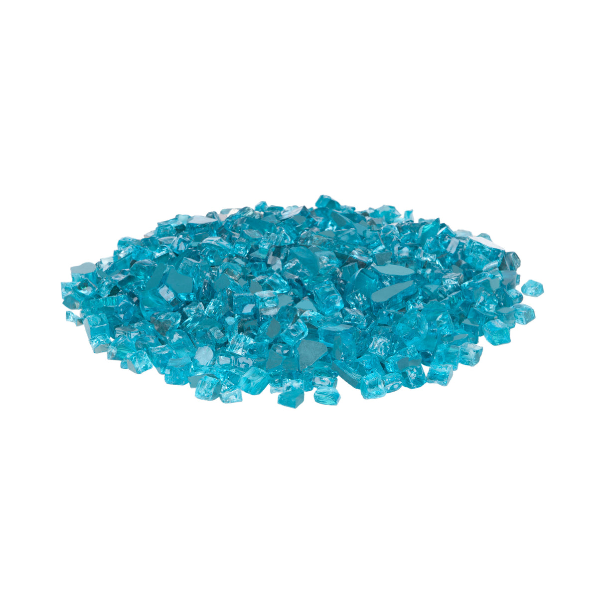 Fire Glass, Reflective, Bahama Blue,1 - 1 EACH