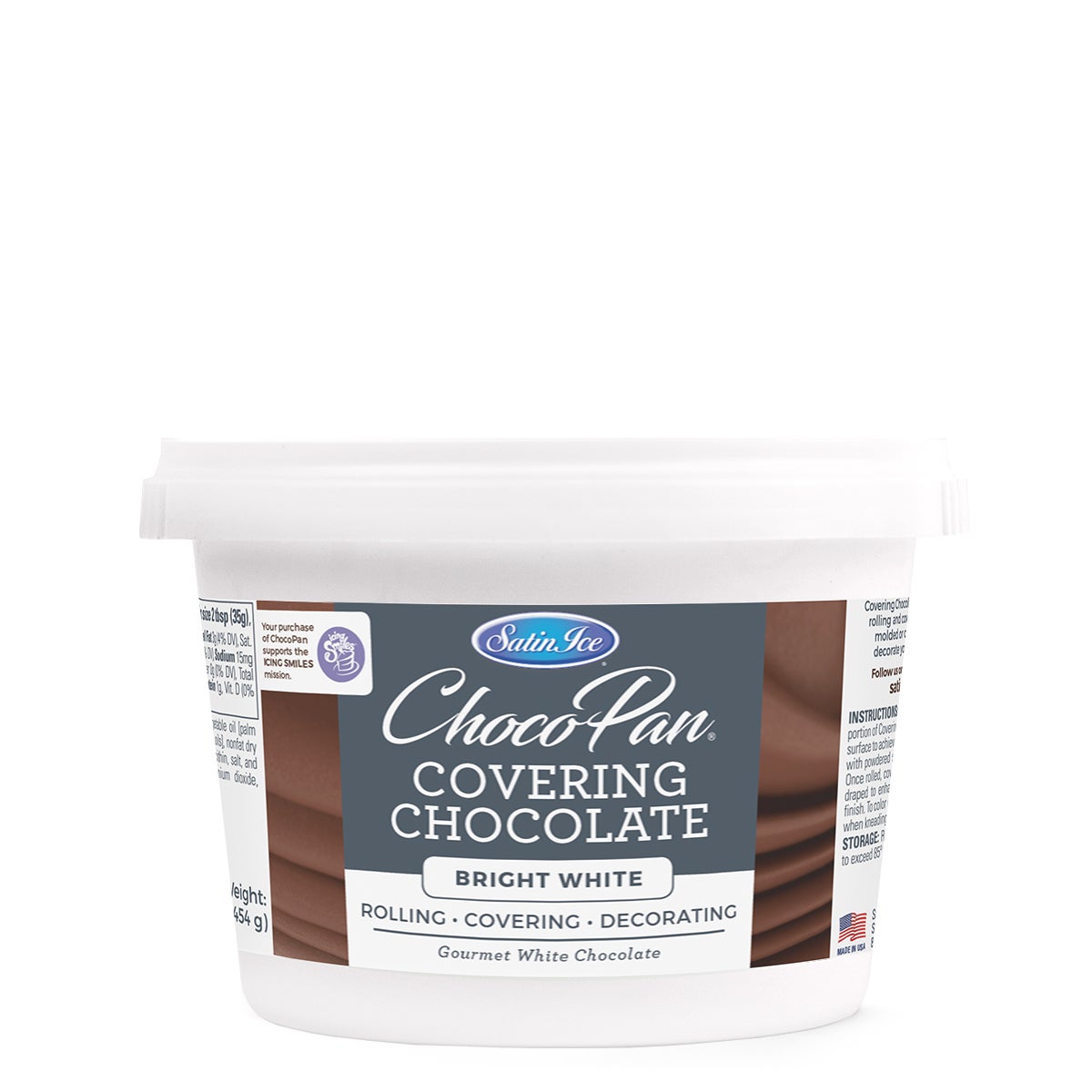 Covering Chocolate, Bright White,4 - 1 POUND