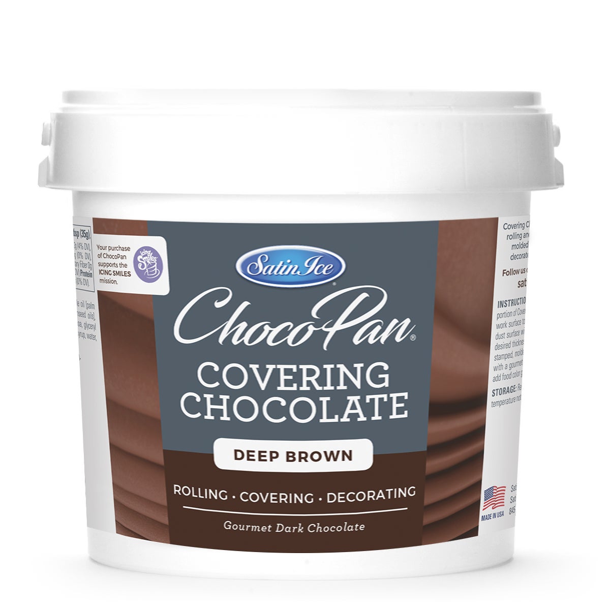 Covering Chocolate, Deep Brown,4 - 10 POUND