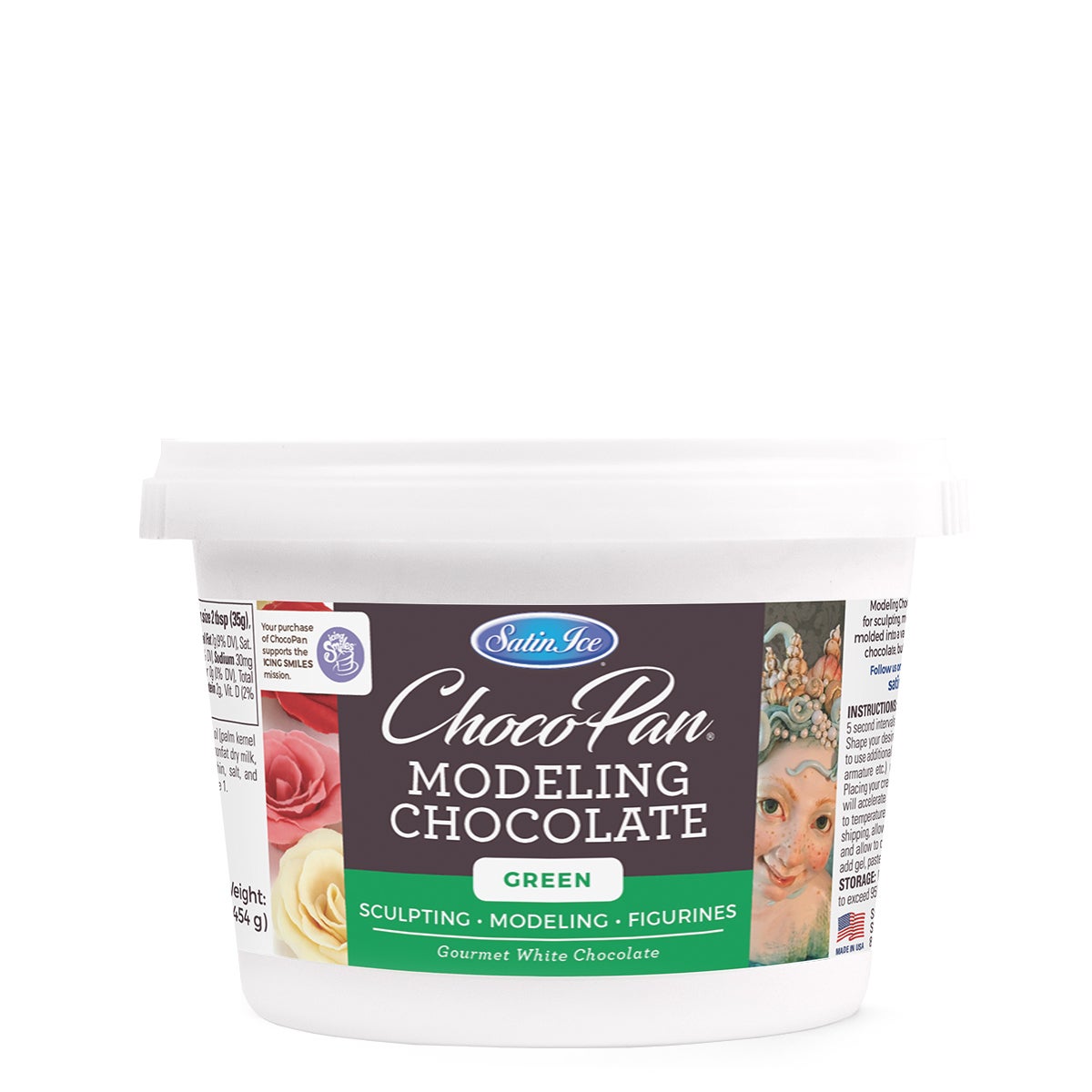Chocolate, Modeling, Green,4 - 1 POUND