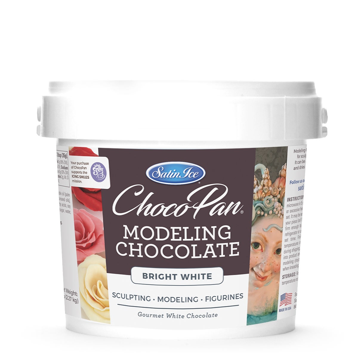 Chocolate, Modeling, Bright White,4 - 5 POUND
