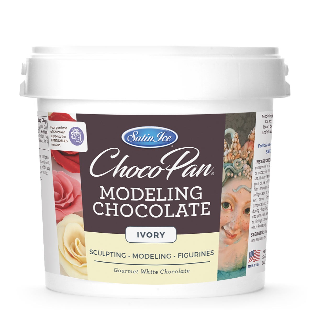 Chocolate, Modeling, Ivory,4 - 10 POUND