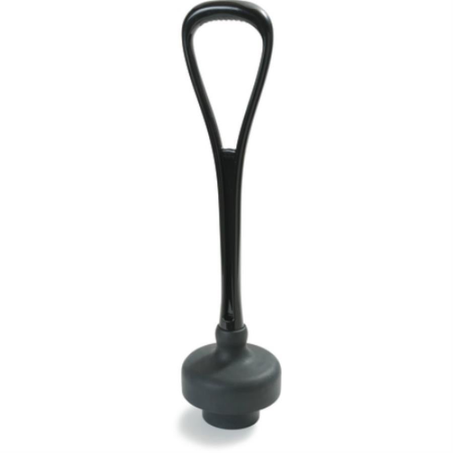 Plunger, Toilet Bowl, Black, 22 Inch, Rubber Handle,1 - 1 EACH