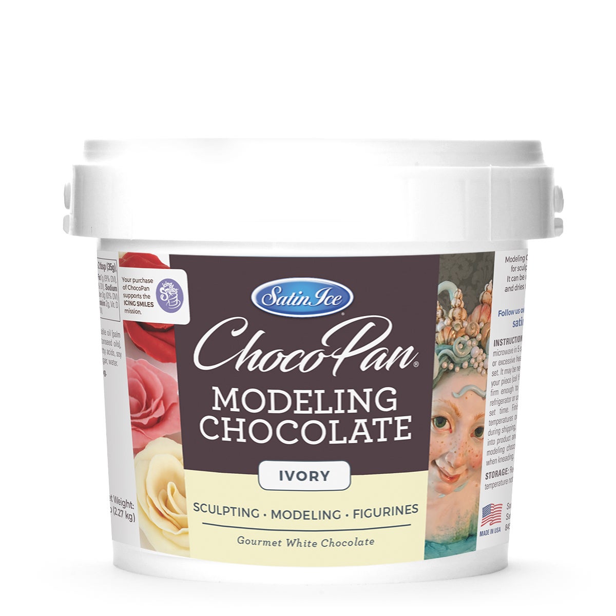 Chocolate, Modeling, Ivory,4 - 5 POUND