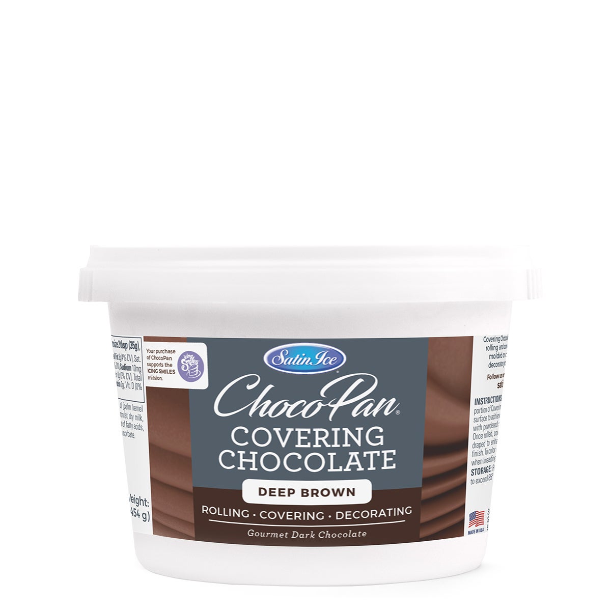 Covering Chocolate, Deep Brown,4 - 1 POUND