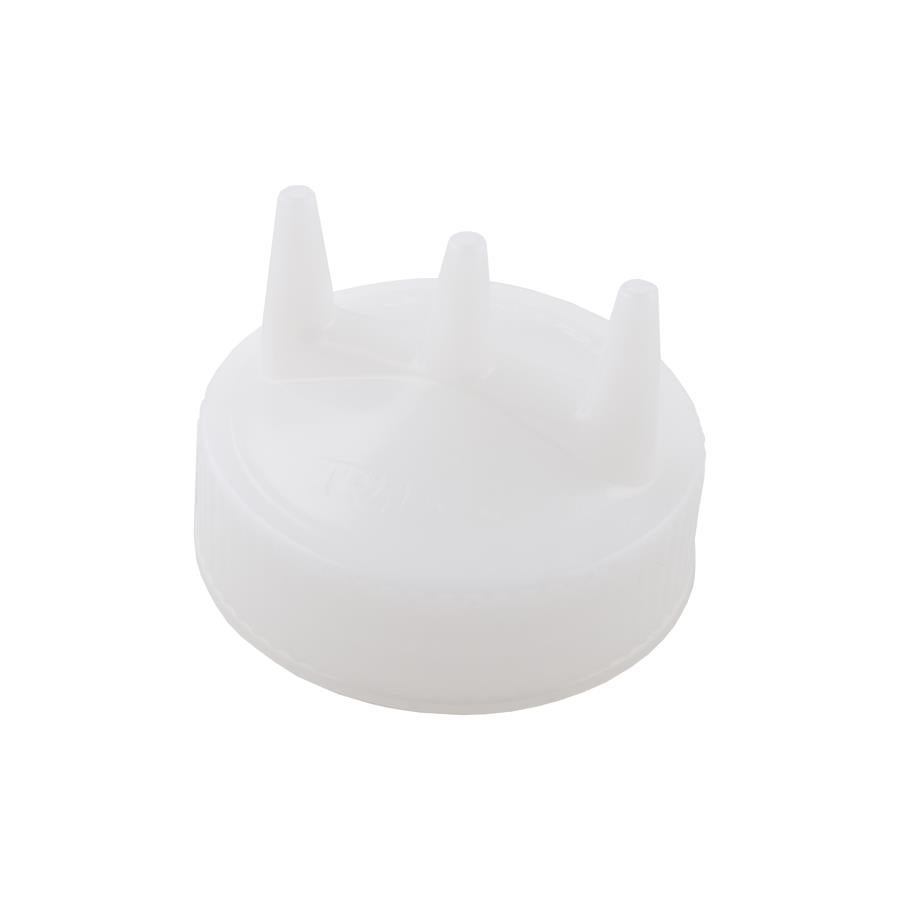 Caps, Squeeze Bottle, Tri Tip, fits 12, 24, & 32 Ounce,12 - 1 EACH