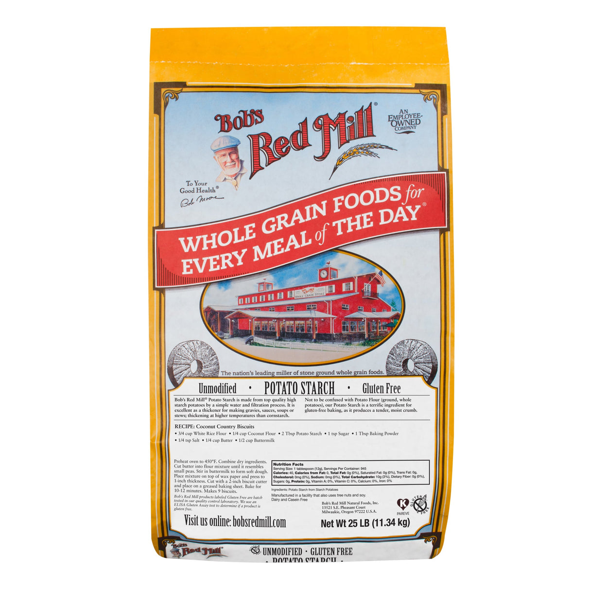 Starch, Potato, Vegan/Vegetarian,1 - 25 POUND