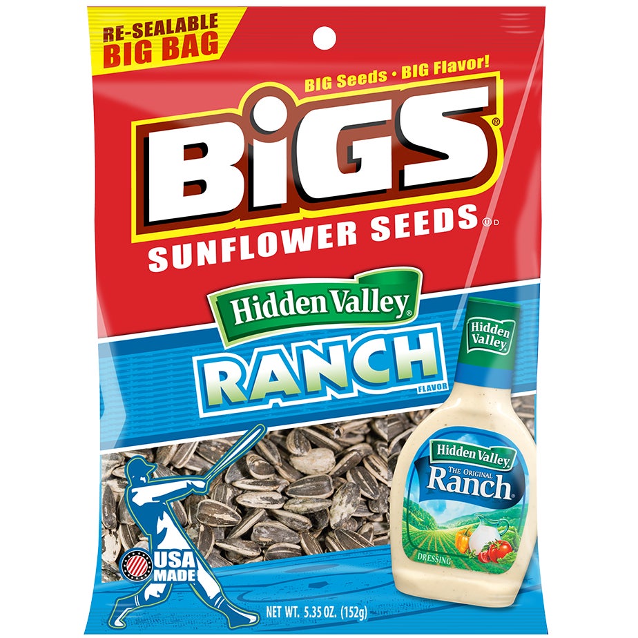 Seeds, Sunflower, Zesty Ranch,12 - 5.35 OUNCE