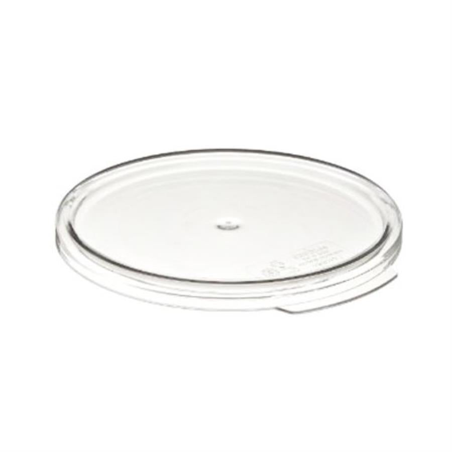 Lid, Round, Clear, Polycarbonate, for 2 & 4 Quart Food Containers,1 - 1 EACH