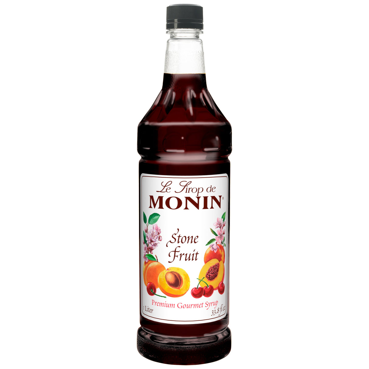 Beverage Syrups, Stone Fruit,4 - 1 LITER