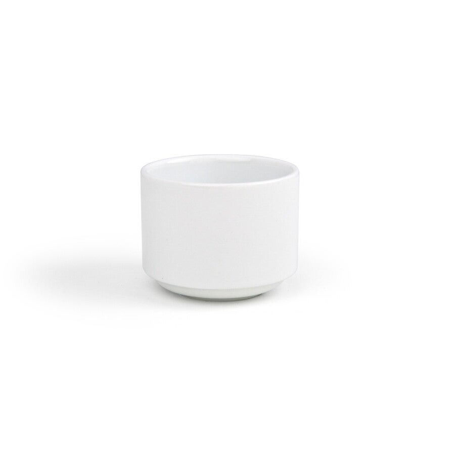 Ramekins, Monaco, 6 Ounce, Round, White, Porcelain, Stackable, 6 Ounce,12 - 1 EACH
