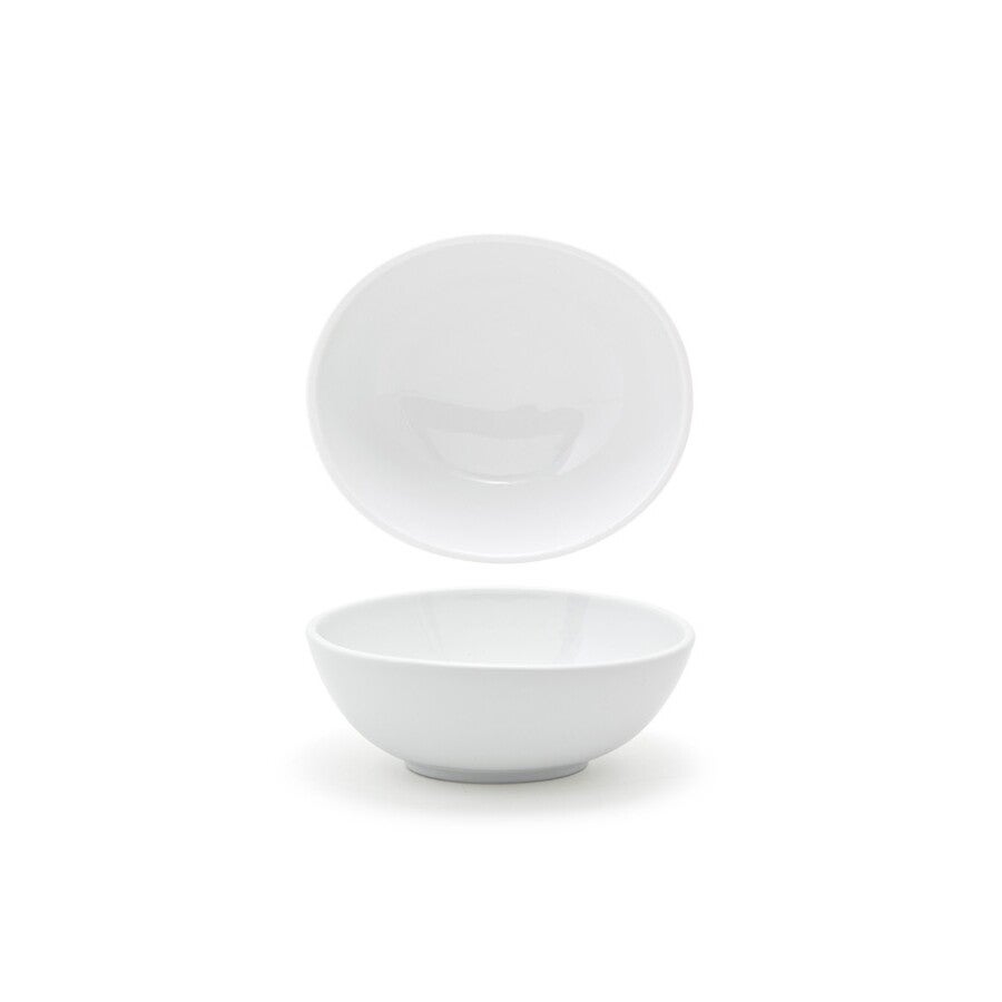 Bowls, Ellipse, 5.25 Inch, White, Oval, 5.25 Linear Inch,12 - 1 EACH