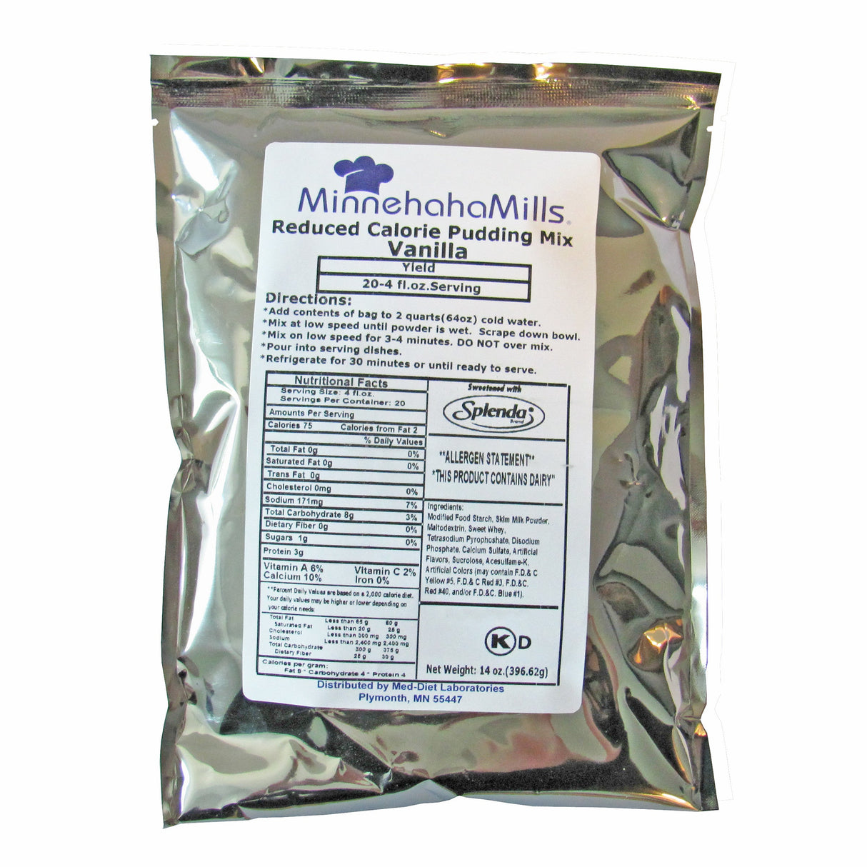Mix, Pudding, Instant, Vanilla, Sugar Free,6 - 14 OUNCE
