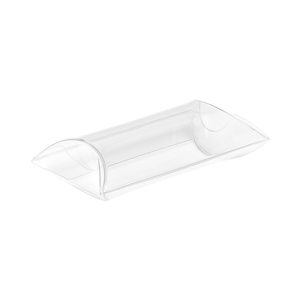 Boxes, Gift, Sweet Vision 2 x 0.8 x 3 Inch, Plastic, Clear, Pillow,1 - 100 COUNT