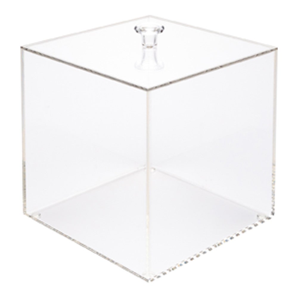 Display Box, Candy, Clear Tek 6 Inch, Square, Clear, Acrylic,1 - 1 EACH
