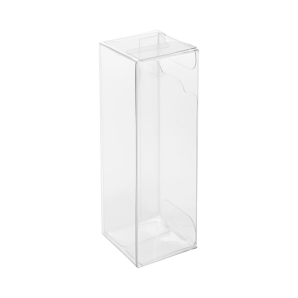 Boxes, Candy, Sweet Vision 1.4 x 1.4 x 4.3 Inch, Plastic, Clear, with Tuck Top,1 - 100 COUNT