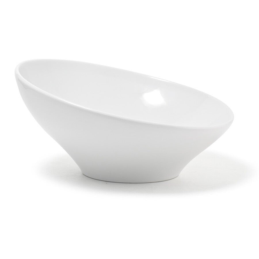 Bowls, 11.25 Inch, White, Slanted, 11.25 Linear Inch,2 - 1 EACH