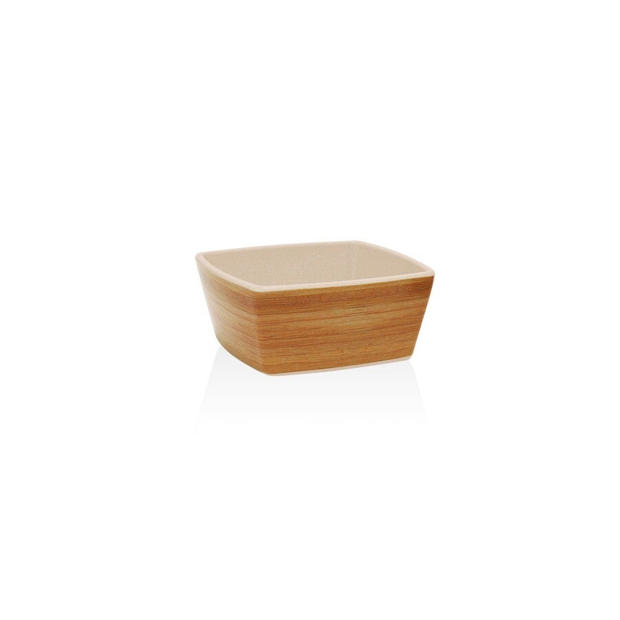 Bowls, Platewise Mod, 8 Ounce, 3.75 Inch, Wood Appearance, Square, 3.75 Linear Inch,12 - 1 EACH