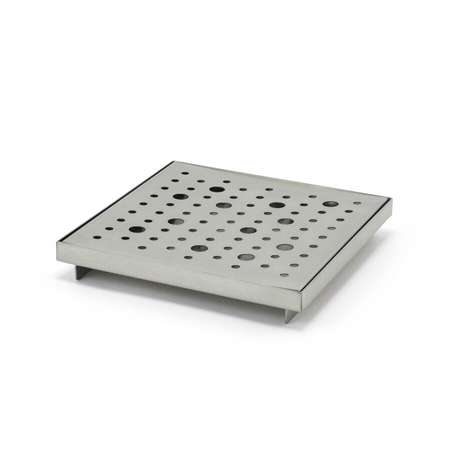 Trays, Drip, 6 x 6 Inch, Footed, Stainless Steel,6 - 1 EACH