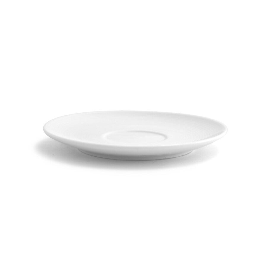 Saucers, 6 Inch, White, Spiral,12 - 1 EACH