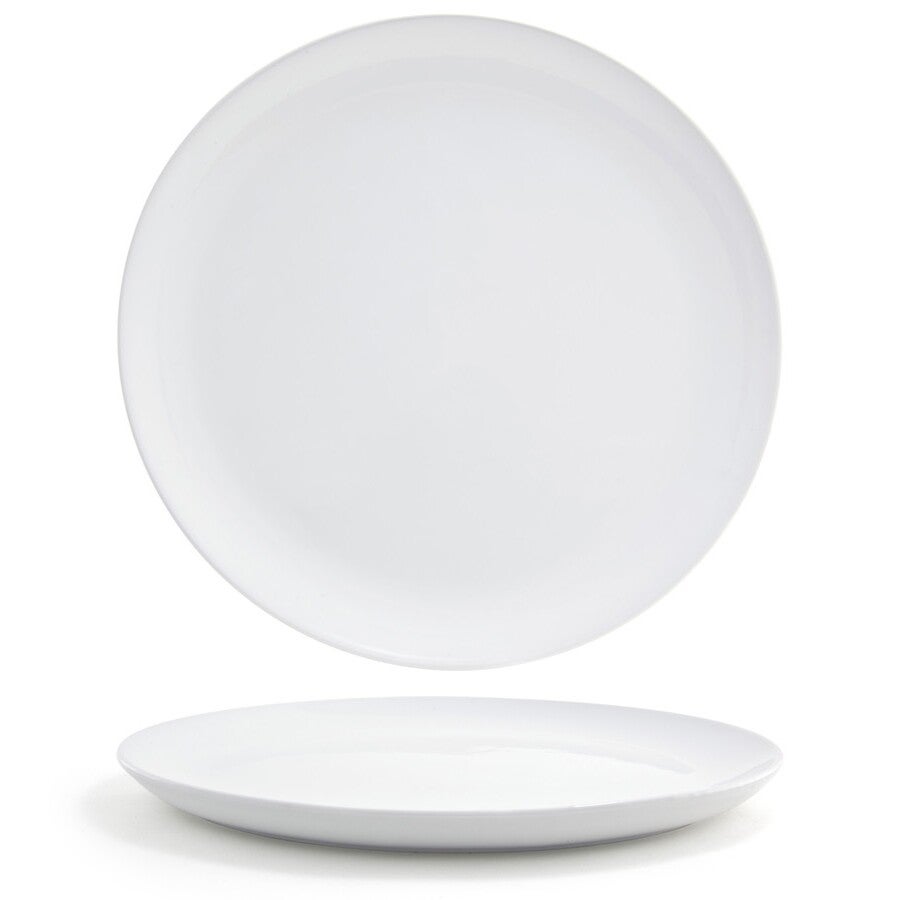 Platters, Harmony 15 Inch, White, Porcelain, 15 Linear Inch,2 - 1 EACH