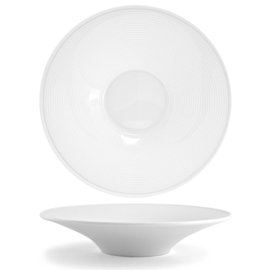 Bowls, Spiral, 6.25 Ounce, 12 Inch, White, 12 Linear Inch,6 - 1 EACH