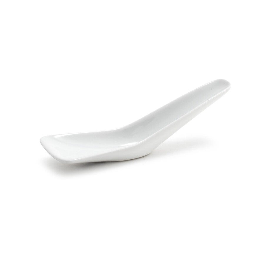 Spoons, Tasting, Porcelain, White, 5.75 Linear Inch,12 - 1 EACH