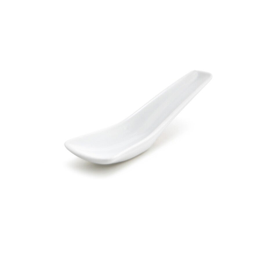 Spoons, Tasting, Porcelain, White, 4.5 Linear Inch,12 - 1 EACH