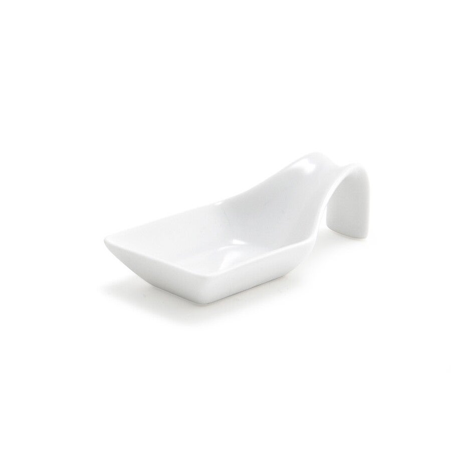 Spoons, Sampler, Kyoto, 0.5 Ounce, White, Porcelain, 4 Inch, 4 Linear Inch,12 - 1 EACH