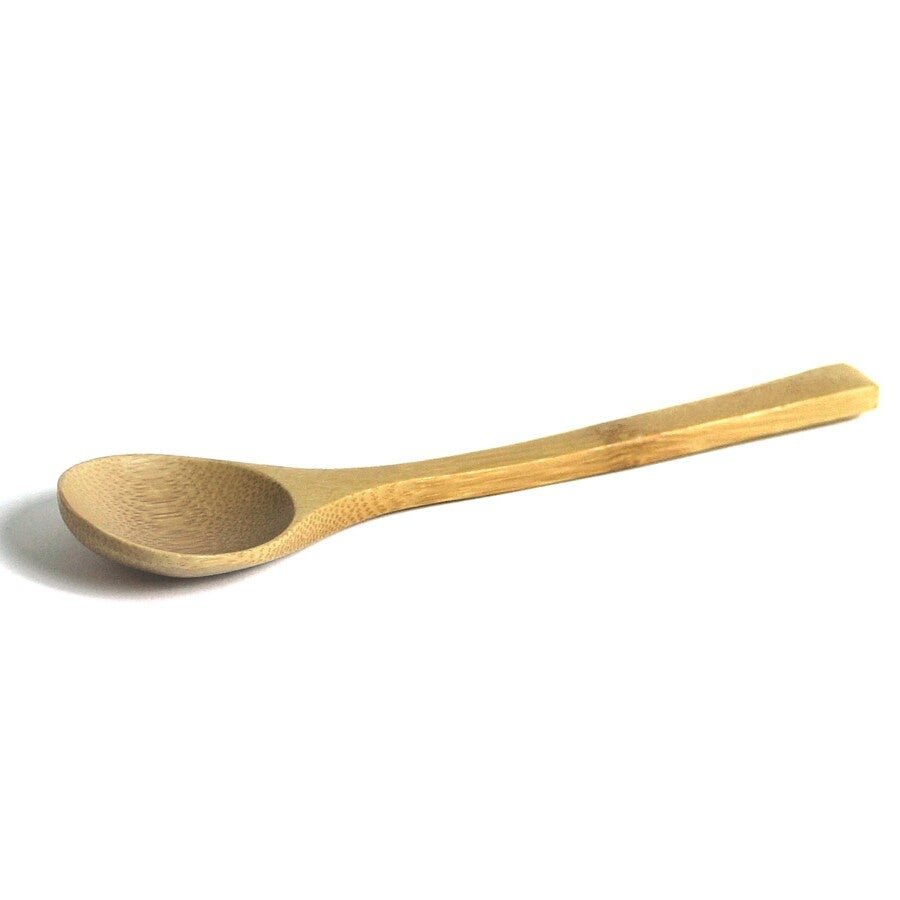 Spoons, Wide-Mouth, 6.5 Inch, Bamboo, 6.5 Linear Inch,12 - 1 EACH