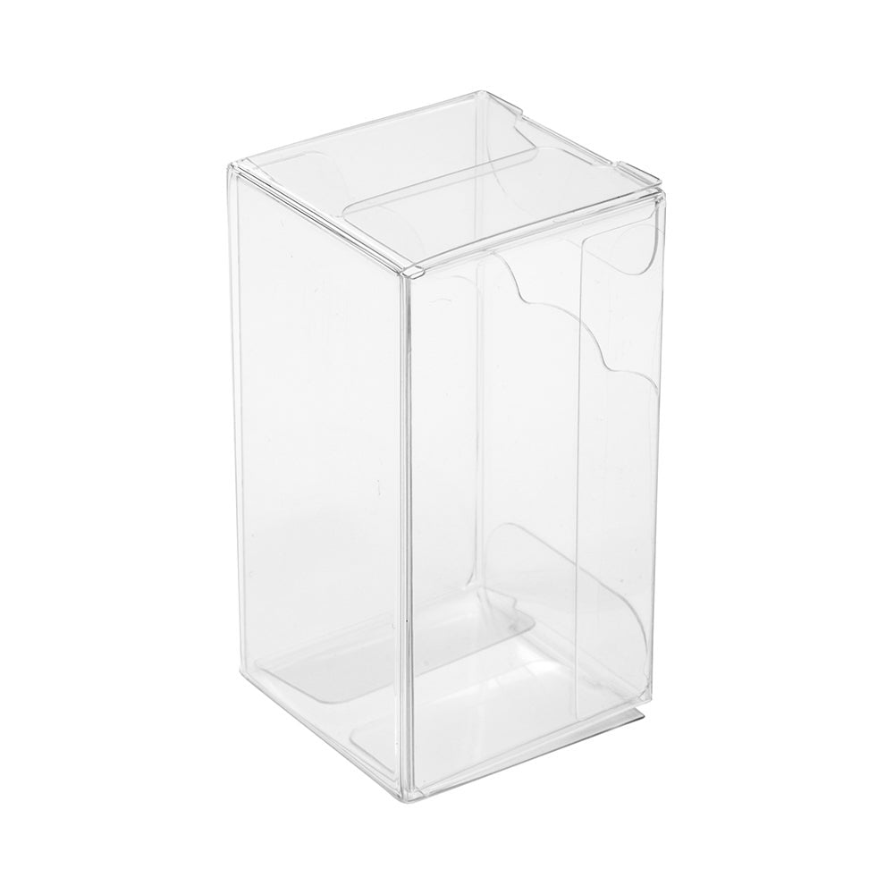 Boxes, Candy, Sweet Vision 1.4 x 1.5 x 2.8 Inch, Plastic, Clear, with Tuck Top,1 - 100 COUNT