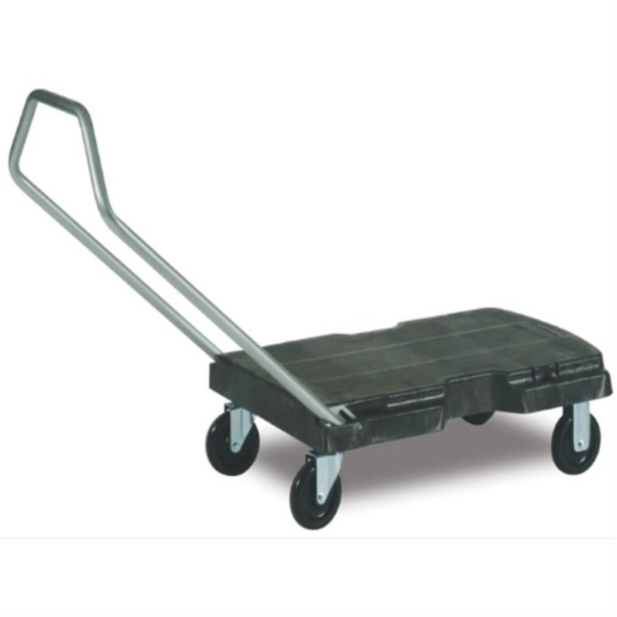 Cart, Utility, 32.5 x 20.5 Inch, Triple Trolley, Plastic,1 - 1 EACH