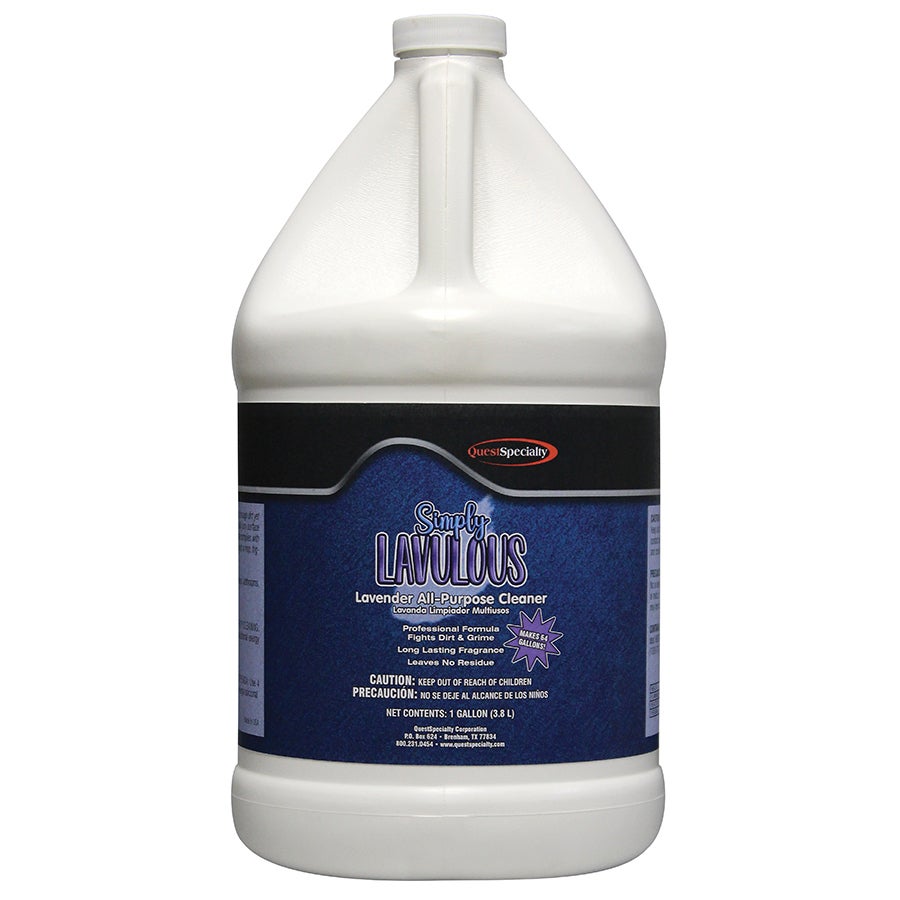 Cleaner, All-Purpose, Liquid, Lavender Scent,4 - 1 GALLON