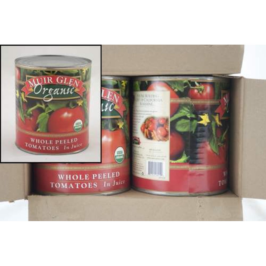 Tomatoes, Whole Peeled, Organic,6 - 102 OUNCE