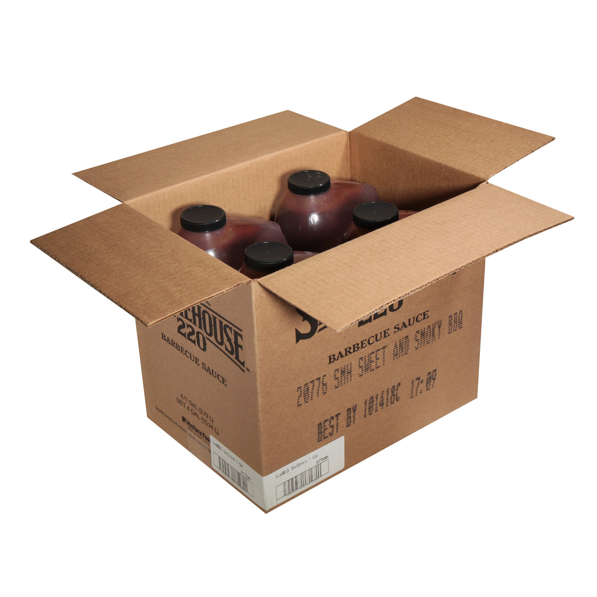 Sauce, Barbecue, Sweet & Smoky,4 - 1 GALLON