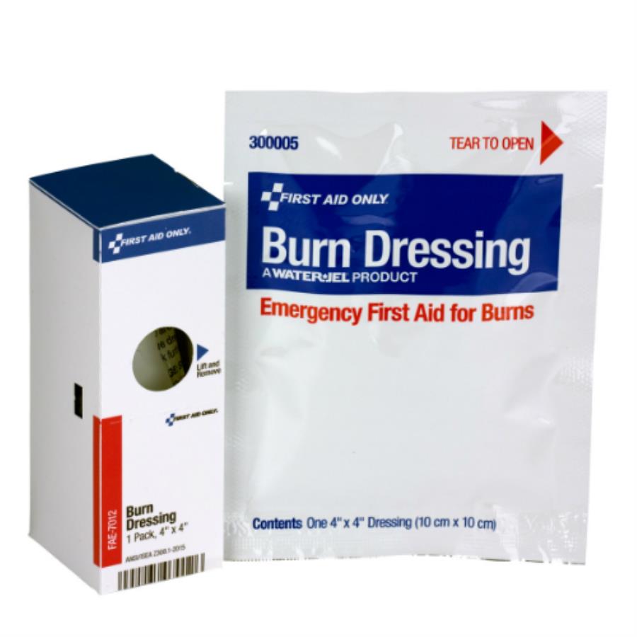 Bandage, Burn Dressing, Sterile Gel-Soaked, 4 x 4 Inch, Single-Use, Individually-Wrapped,1 - 1 EACH