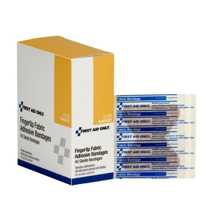 Bandages, Fingertip, Adhesive, Latex-Free,40 - 1 EACH