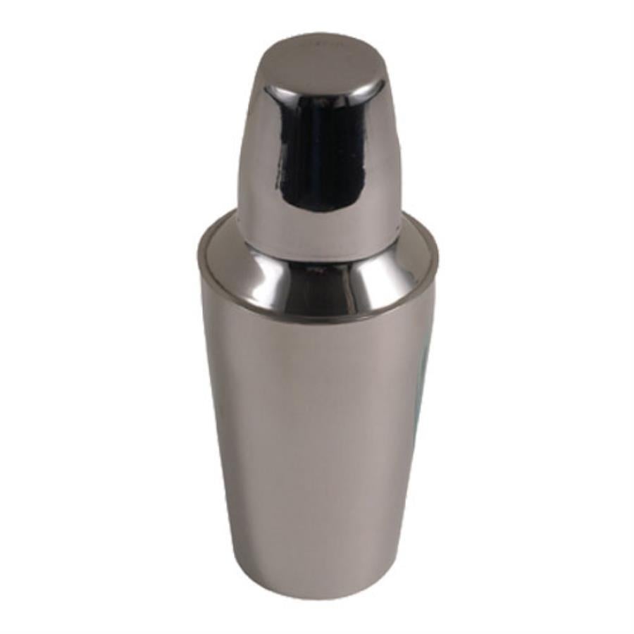 Shaker, Cocktail, 16 Ounce, 3 Piece, Stainless Steel,1 - 1 EACH
