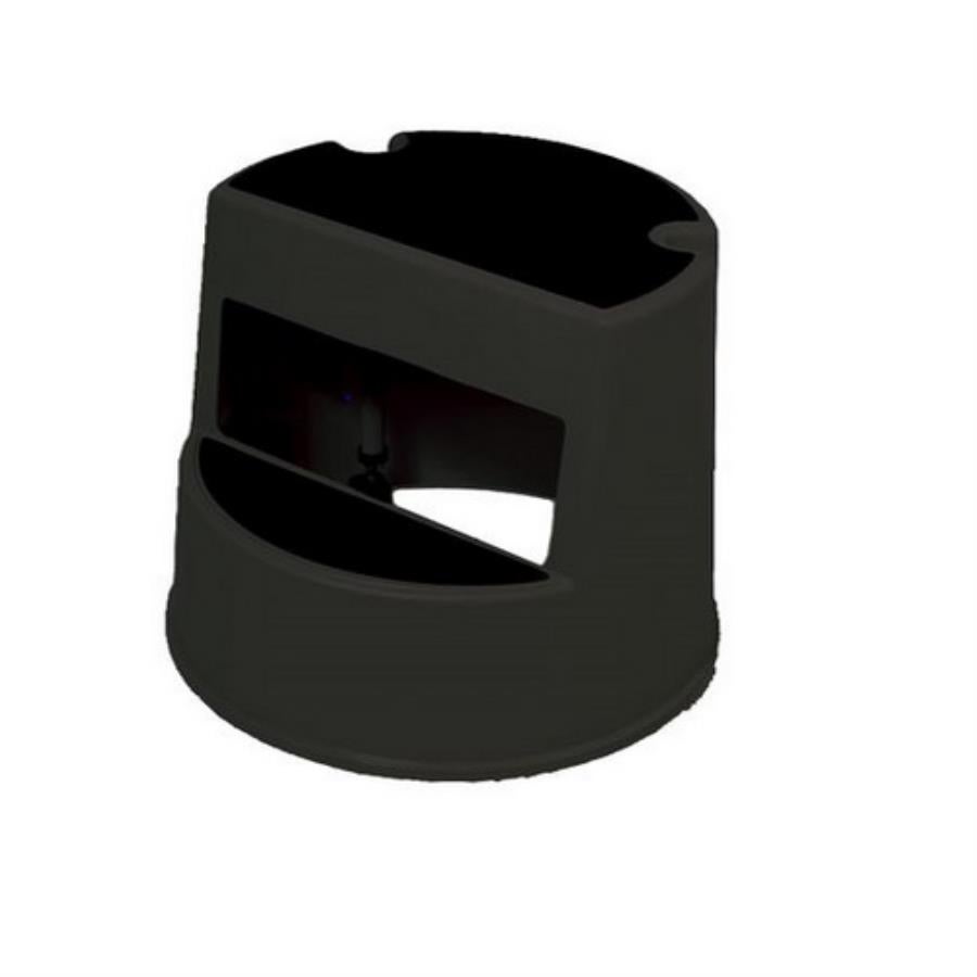 Stool, Step, 13.5 Inch, Rolling, Plastic, Black, 350 Pound, Slip-Resistant,1 - 1 EACH