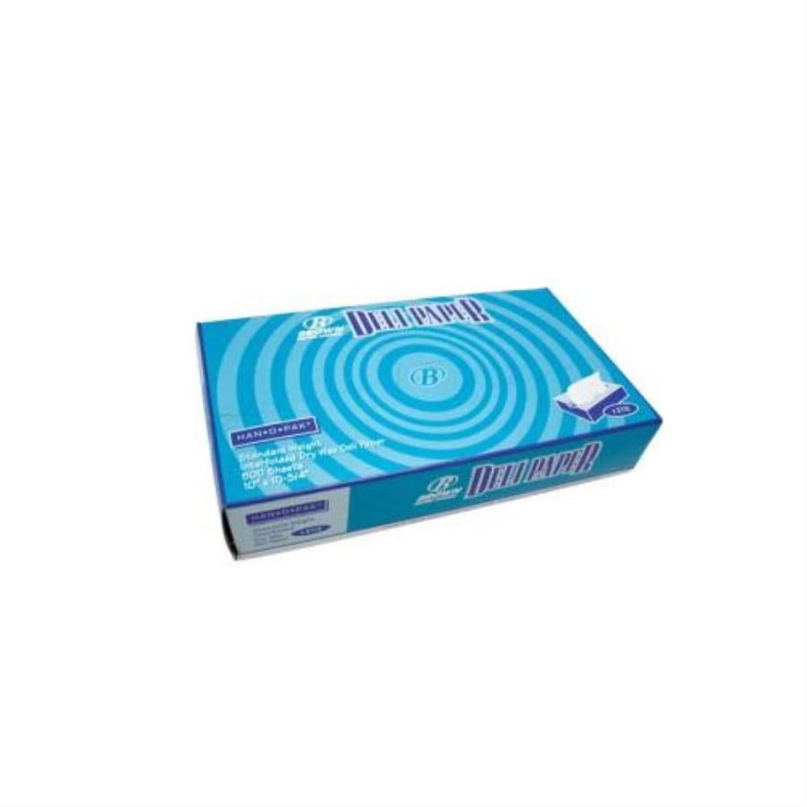 Wraps, Deli, 16.5 x 24.5 Inch, Wax Paper, White, Interfolded,500 - 1 EACH