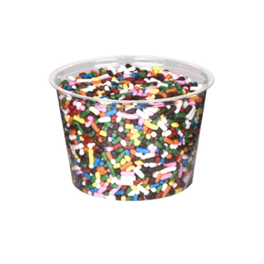 Cups, Portion, 4 Ounce, Plastic, Clear, PLA, Renewable & Compostable,2000 - 1 EACH