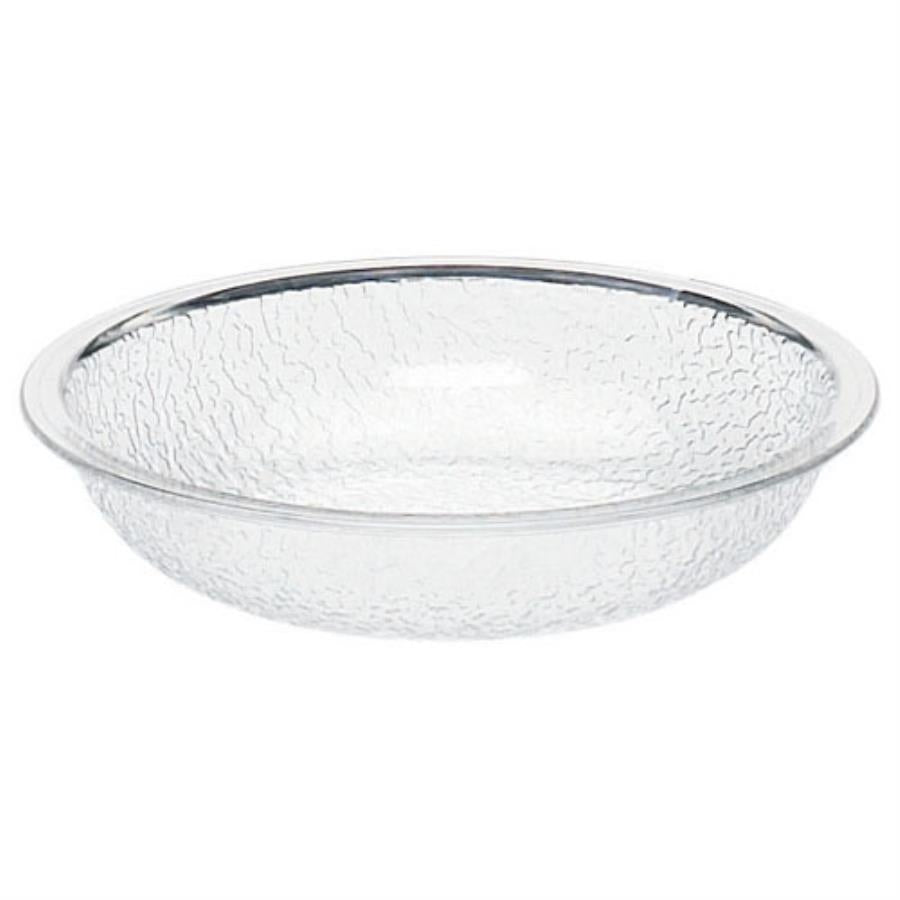 Bowl, Pebbled Polycarbonate, .59 Quart, 6 Inch, Clear,1 - 1 EACH