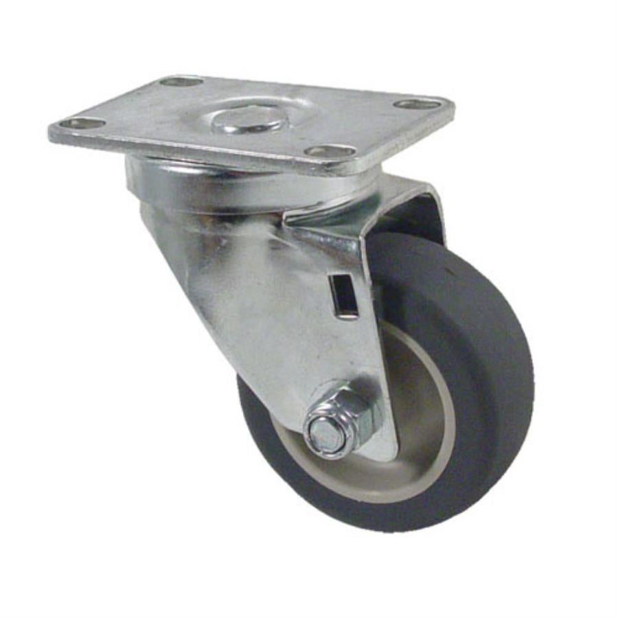 Caster, Swivel Plate, 3 Inch, for Cart & Shelf,1 - 1 EACH